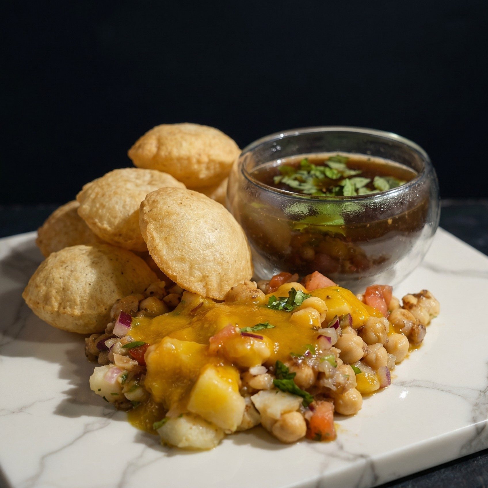 Pani Puri and Gol Gappay.